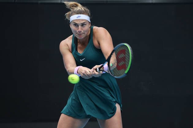 Aryna Sabalenka, BLR, during 2021 Melbourne Summer Series AO pre tournaments in Melbourne, 02 02 2021