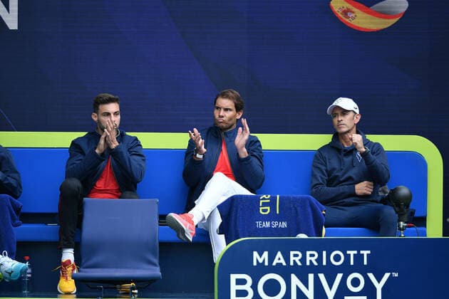 Rafael Nadal (Esp) TENNIS : Australian Open 2021 - 02 02 2021 AntoineCouvercelle Panoramic 