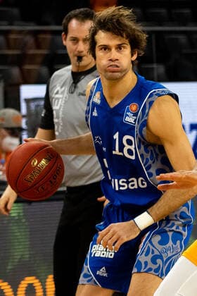 Joe Rahon Fraport Skyliners 18 GER, Ratiopharm Ulm vs Fraport Skyliners, easycredit 1 Bundesliga Basketball, 4 Matchday, Season 2020 21, 02 02 2021 Ratiopharm Ulm vs Fraport Skyliners, Basketball New Ulm. Copyright: xEibner-Pressefoto RogerxBuerkex EP_EER