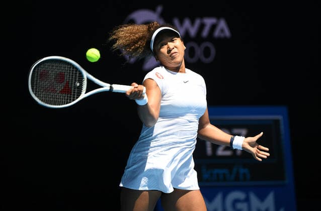 TENNIS GIPPSLAND TROPHY, Naomi Osaka of Japan is seen during the Round 3 Gippsland Trophy - WTA, Tennis Damen 500 match against Katie Boulter of Great Britain at Melbourne Park in Melbourne, Saturday, August 22, 2020. ( NO ARCHIVING, EDITORIAL USE ONLY, NO USE IN BOOKS WITHOUT CONSENT MELBOURNE VIC AUSTRALIA  Copyright: xDAVExHUNTx 20210203001517929741