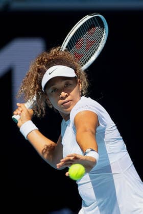 February 3, 2021: 2nd seed Naomi Osaka of Japan in action against Katie Boulter of Great Britain in a third round match of the Gippsland Trophy Women s Singles tournament prior to the Australian Open Grand Slam tournament in Melbourne, Australia. Osaka won 36 63 61. Cal Media. Melbourne Australia - ZUMAc04_ 20210203_zaf_c04_001 Copyright: xSydneyxLowx