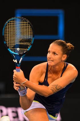 TENNIS YARRA VALLEY CLASSIC, Karolin Pliskov of the Czech Republic in action during the Round 3 womens singles Yarra Valley Classic - WTA, Tennis Damen 500 match against Danielle Collins of the USA at Melbourne Park in Melbourne, Wednesday, February 3, 2021. ( NO ARCHIVING, EDITORIAL USE ONLY, NO USE IN BOOKS WITHOUT CONSENT MELBOURNE VIC AUSTRALIA  Copyright: xJAMESxROSSx 20210203001517992584