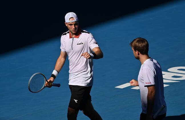 Australian Open 2021 ATP Cup Germany Canada German Doubles Kevin Krawietz and Jan Lennard Struff , Germany