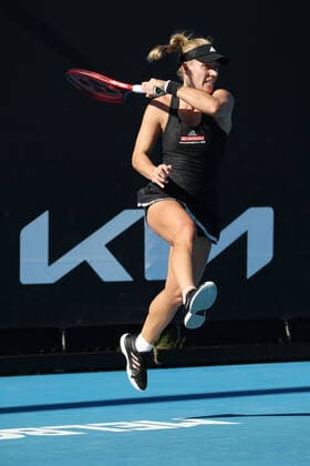 Angelique Kerber, GER, during 2021 Melbourne Summer Series AO pre tournaments in Melbourne, 03 02 2021