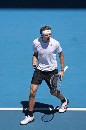Alexander Zverev, GER, during 2021 Melbourne Summer Series ATP Cup AO pre tournaments in Melbourne, 03 02 2021