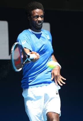 Gael Monfils, FRA, during 2021 Melbourne Summer Series ATP Cup AO pre tournaments in Melbourne, 03 02 2021