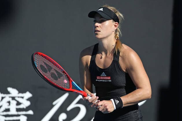 Angelique Kerber, GER, during 2021 Melbourne Summer Series AO pre tournaments in Melbourne, 03 02 2021