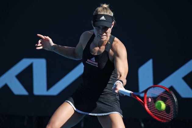 Angelique Kerber, GER, during 2021 Melbourne Summer Series AO pre tournaments in Melbourne, 03 02 2021