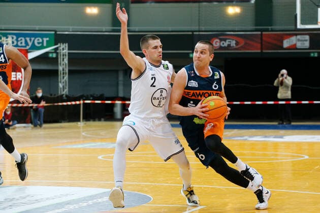 Basketball, 2. BL ProA, Bayer Giants Leverkusen - Rostock Seawolves