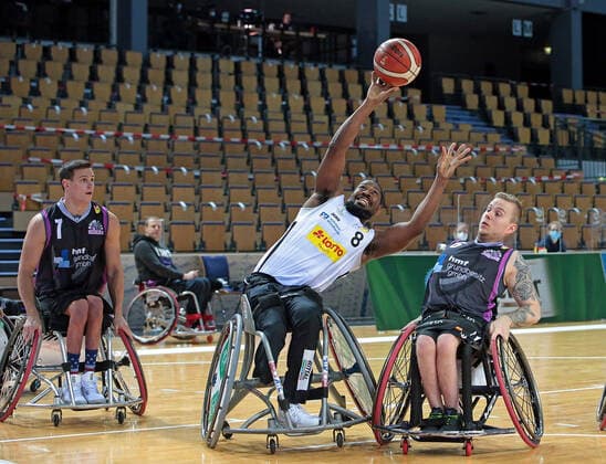 Wheelchair basketball, 1. BL, RSV Lahn-Dill - Rhine River Rhinos Wiesbaden