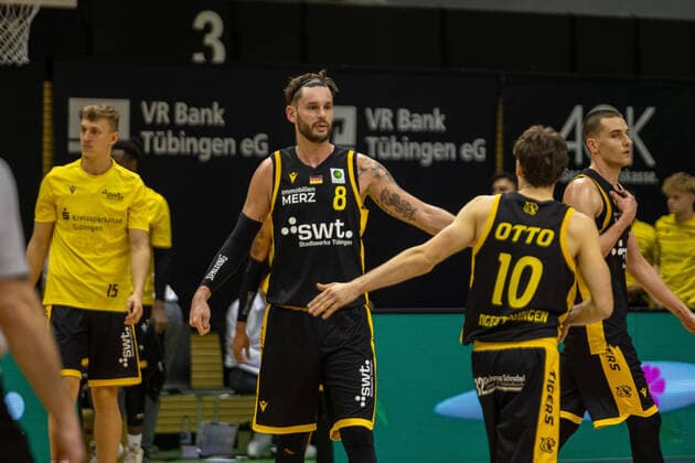 Enosch Wolf Tigers Tübingen, 8 Gianni Otto Tigers Tübingen 8 ¨¨¨Tigers Tübingen vs Ehingen Urspring, 2 Basketball, Bundesliga, Pro A, Barmer 2 Basketball, Matchday 19, Season 2020 2021, 03 02 2021, ¨¨ Tigers Tübingen Ehingen Urspring , Basketball, 2 Bundesliga, Barmer 2 Basketball, Matchday 19, Season 2020 2021, 03 02 2021 Rottenburg am Neckar. Copyright: xNinaxSander xEibnerxPressefotoxIx EP_NSR