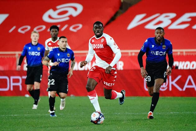 Youssouf Fofana (AS Monaco) FOOTBALL : AS Monaco vs OGC Nice - Ligue 1 Uber Eats - Monaco - 03 02 2021 NorbertScanella PanoramiC 