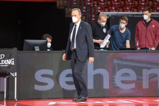 Head Coach Aito Gracia Reneses Alba Berlin , FC Bayern Basketball vs Alba Berlin, EuroLeague, 05 02 2021 Muenchen Bayern Germany Copyright: xkolbert-press UlrichxGamelx