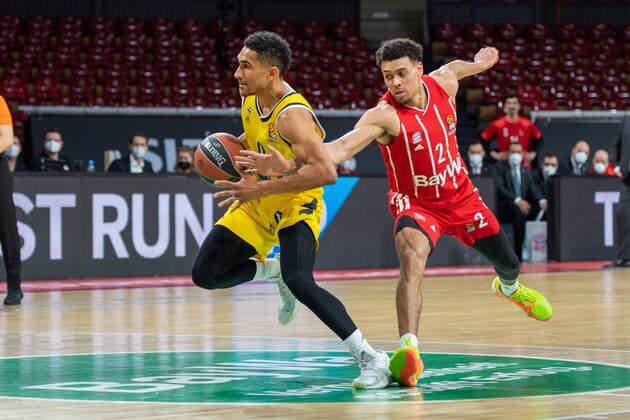 Maodo Lo 0 Alba Berlin , Wade Baldwin 2 FC Bayern , FC Bayern Basketball vs Alba Berlin, EuroLeague, 05 02 2021 Muenchen Bayern Germany Copyright: xkolbert-press UlrichxGamelx
