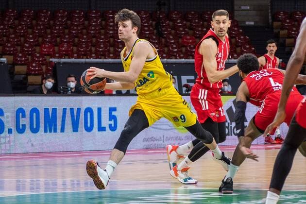 Jonas Mattisseck 9 Alba Berlin , FC Bayern Basketball vs Alba Berlin, EuroLeague, 05 02 2021 Munich Bavaria Germany Copyright: xkolbert-press UlrichxGamelx