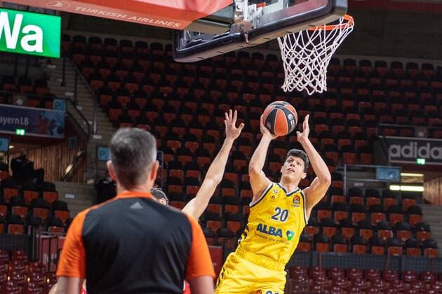 Simone Fontecchio 20 Alba Berlin , FC Bayern Basketball vs Alba Berlin, EuroLeague, 05 02 2021 Munich Bavaria Germany Copyright: xkolbert-press UlrichxGamelx