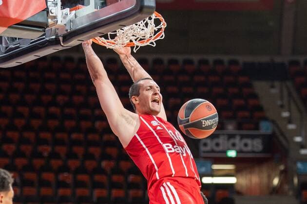 Paul Zipser 16 FC Bayern , dunk, FC Bayern Basketball vs Alba Berlin, EuroLeague, 05 02 2021 Munich Bavaria Germany Copyright: xkolbert-press UlrichxGamelx