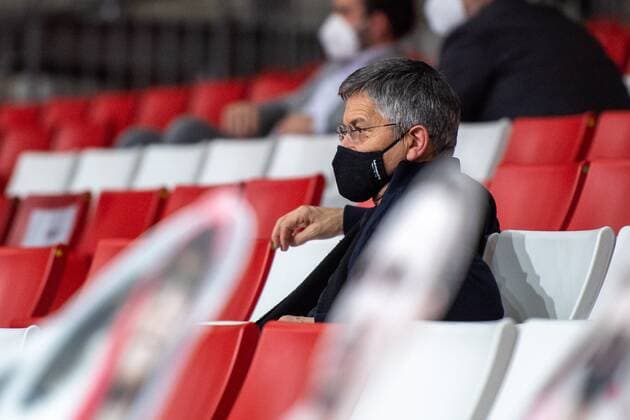 Club President Herbert Hainer FC Bayern Munich , FC Bayern Basketball vs Alba Berlin, EuroLeague, 05 02 2021 Munich Bavaria Germany Copyright: xkolbert-press UlrichxGamelx
