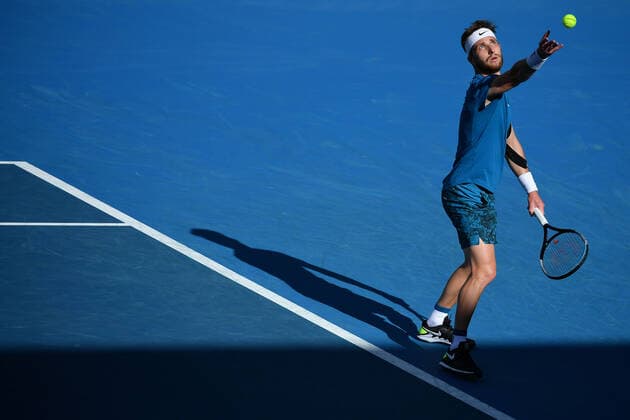Corentin Moutet TENNIS : Australian Open 2021 - 06 02 2021 AntoineCouvercelle Panoramic 