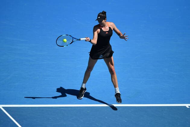 Garbine Muguruza TENNIS : Australian Open 2021 - 06 02 2021 AntoineCouvercelle Panoramic 