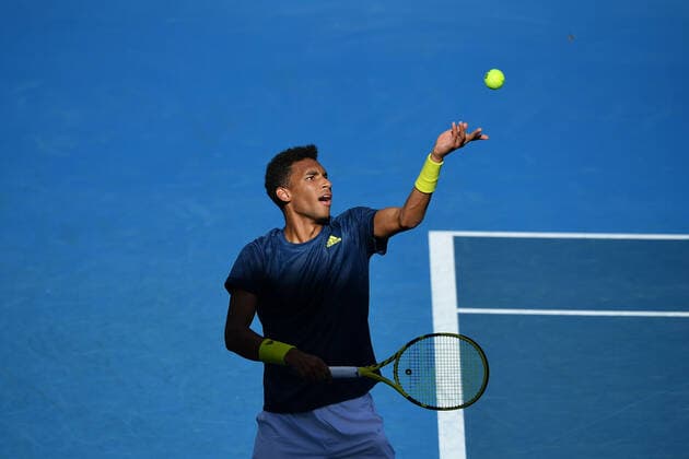 Felix Auger Aliassime TENNIS : Australian Open 2021 - 06 02 2021 AntoineCouvercelle Panoramic 