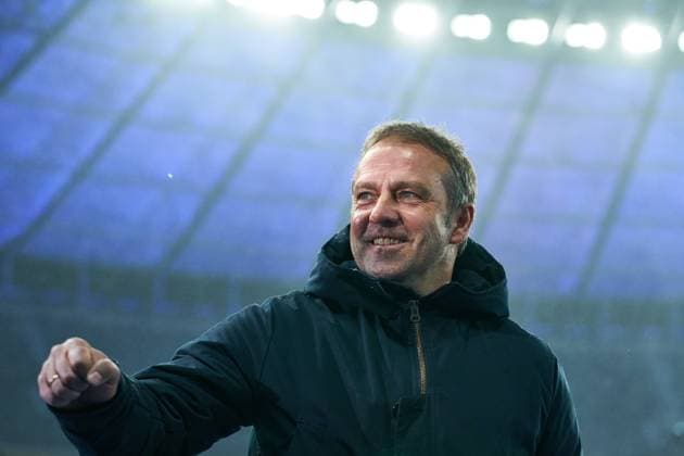 Trainer Hansi, Hans-Dieter FLICK (FCB), team manager, headcoach, coach, in the match HERTHA BSC BERLIN - FC BAYERN MUENCHEN 0-1 1.German Football League on February 5, 2021 in Berlin, Germany Season 2020 2021, matchday 20, 1.Bundesliga, FCB, München, 20.Spieltag