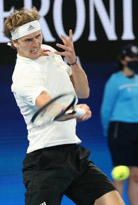 Alexander Zverev, GER, during 2021 Melbourne Summer Series ATP Cup AO pre tournaments in Melbourne, 06 02 2021