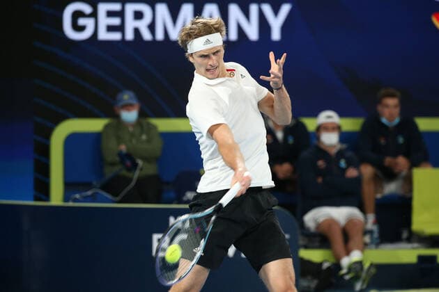 Alexander Zverev, GER, during 2021 Melbourne Summer Series ATP Cup AO pre tournaments in Melbourne, 06 02 2021