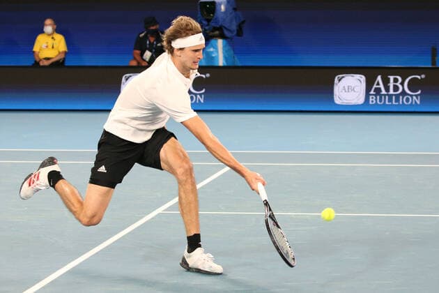 Alexander Zverev, GER, during 2021 Melbourne Summer Series ATP Cup AO pre tournaments in Melbourne, 06 02 2021
