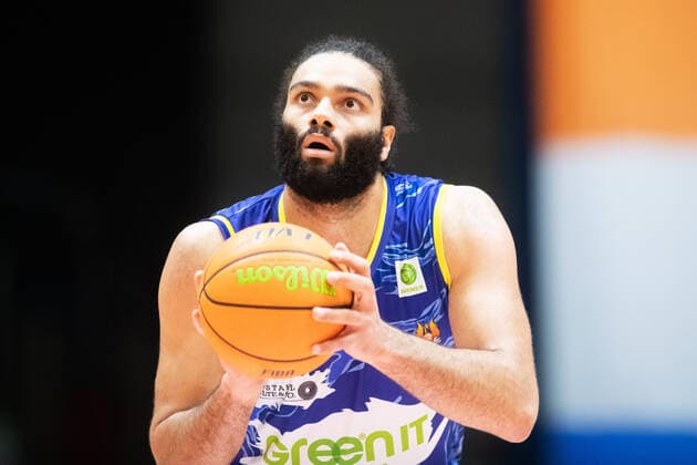 BARMER 2 Basketball Bundesliga ProA Season 2020 2021 Matchday 20 on 06 02 2021 Science City Jena vs Phoenix Hagen Javon Baumann Hagen , Portrait Sparkassen Arena Jena