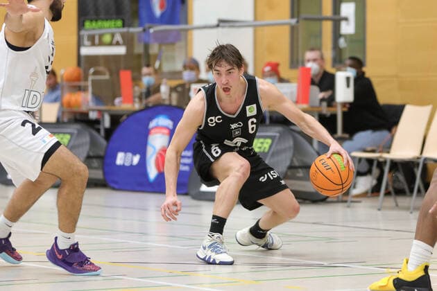 ProB Basketball Liga ART Giants Duesseldorf vs WWU Baskets Muenster, 06 02 2021 Jasper Guenther ProB Basketball Liga ART Giants Duesseldorf vs WWU Baskets Muenster, 06 02 2021 Copyright: xBEAUTIFULxSPORTS KennyxBeelex