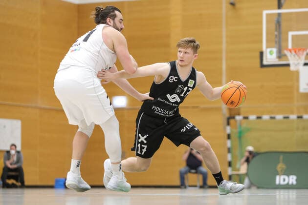 ProB Basketball Liga ART Giants Duesseldorf vs WWU Baskets Muenster, 06 02 2021 Jasper Guenther ProB Basketball Liga ART Giants Duesseldorf vs WWU Baskets Muenster, 06 02 2021 Copyright: xBEAUTIFULxSPORTS KennyxBeelex