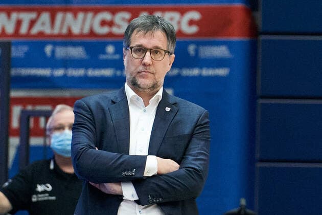 Syntainics MBC Telekom Baskets Bonn, Basketball, Bundesliga, Men, 17 Matchday, 06 02 2021, Head Coach Silvano Poropat MBC Syntainics MBC Telekom Baskets Bonn, Basketball, Bundesliga, Men, 17 Matchday, 06 02 2021, Weissenfels Copyright: xSchulz Eibner-Pressefotox ep_esz
