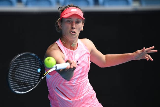 Tennis, WTA Tournament Melbourne II, Final, Elise Mertens - Kaia Kanepi