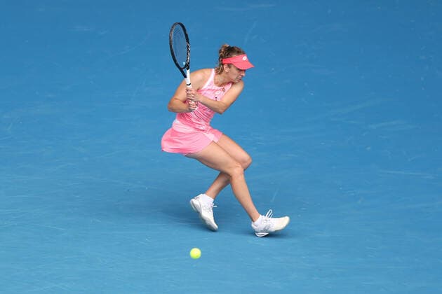 Elise Mertens, BEL, during 2021 Melbourne Summer Series AO pre tournaments in Melbourne, 07 02 2021