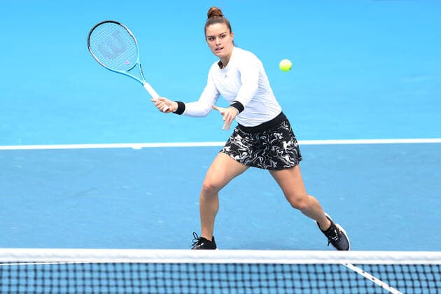 Maria Sakkari, GRE, during 2021 Melbourne Summer Series AO pre tournaments in Melbourne, 07 02 2021