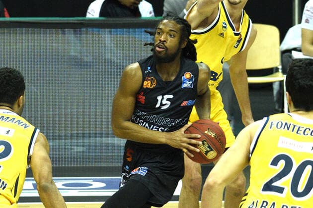 Marcus Thornton Chemnitz, 07 02 2021, BBL, Alba Berlin vs NINERS Chemnitz , at Mercedes Benz Arena, GER, Berlin, 07 02 2021, BBL, Alba vs NINERS Chemnitz Berlin Copyright: xUwexKoch xEibner-Pressefotox EP_ukh