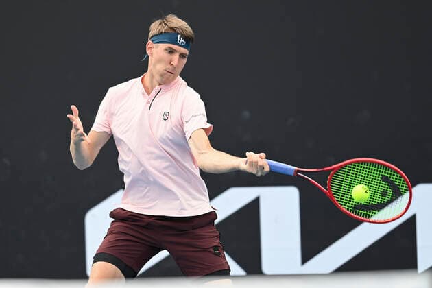Cedrik Marcel Stebe GER Tennis Australian Open 2021 Grand Slam Melbourne Park Melbourne Victoria Australia 8 February 2021 Copyright: xHasenkopf Freyx
