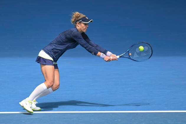 Laura Siegemund GER Tennis Australian Open 2021 Grand Slam Melbourne Park Melbourne Victoria Australia 8 February 2021 Copyright: xHasenkopfx