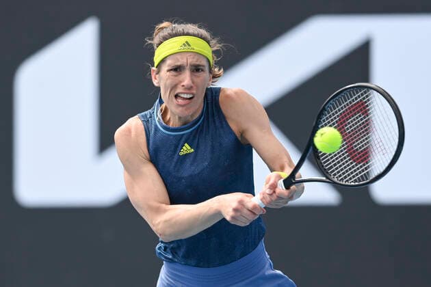 Andrea Petkovic GER Tennis Australian Open 2021 Grand Slam Melbourne Park Melbourne Victoria Australia 8 February 2021 Copyright: xHasenkopfx