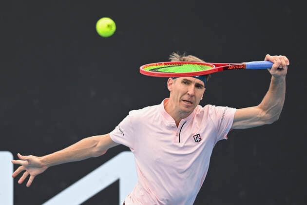 Cedrik Marcel Stebe GER Tennis Australian Open 2021 Grand Slam Melbourne Park Melbourne Victoria Australia 8 February 2021 Copyright: xHasenkopf Freyx
