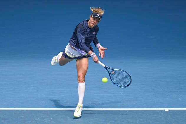 Laura Siegemund GER Tennis Australian Open 2021 Grand Slam Melbourne Park Melbourne Victoria Australia 8 February 2021 Copyright: xHasenkopfx