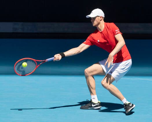 Yannick Hanfmann Australian Open 2021 Melbourne Park Melbourne Victoria Australia 09 02 2021 Copyright: xJuergenxHasenkopfx