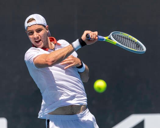 Jan Lennard Struff Australian Open 2021 Melbourne Park Melbourne Victoria Australia 09 02 2021 Copyright: xJuergenxHasenkopfx