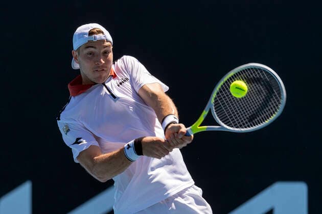 Jan Lennard Struff Australian Open 2021 Melbourne Park Melbourne Victoria Australia 09 02 2021 Copyright: xJuergenxHasenkopfx