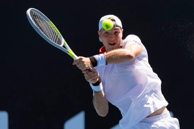 Jan Lennard Struff Australian Open 2021 Melbourne Park Melbourne Victoria Australia 09 02 2021 Copyright: xJuergenxHasenkopfx