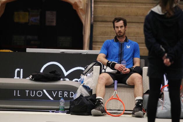 Sport Bilder des Tages Tennis Biella Challenger 1, Andy Murray, February 9, 2021. Ph Felice Calabro Photogramma Editorial Usage Only  Copyright: xFelicexCalabro x xIPAx