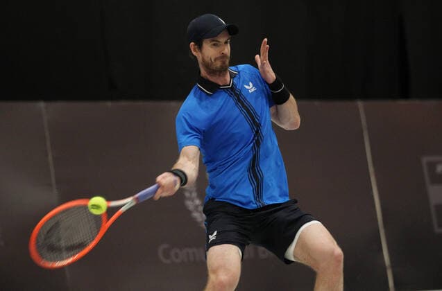 Tennis Biella Challenger 1, Andy Murray, February 9, 2021. Ph Felice Calabro Photogramma Editorial Usage Only  Copyright: xFelicexCalabro x xIPAx