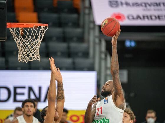 James Gist FC Bayern, 21 , ratiopharm Ulm vs FC Bayern Basketball, Basketball, Bundesliga, easycredit, Matchday 17, Season 2020 2021, 09 02 2021, ratiopharm Ulm vs FC Bayern Basketball, Basketball, Bundesliga, easycredit, Matchday 17, Season 2020 2021, 09 02 2021 New Ulm. Copyright: xEIBNER SaschaxWaltherx EP_EER