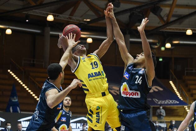 Basketball, BBL, HAKRO Merlins Crailsheim - Alba Berlin